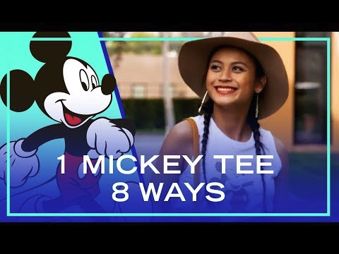 1 Mickey Tee, 8 Ways | Fashion by Disney Style